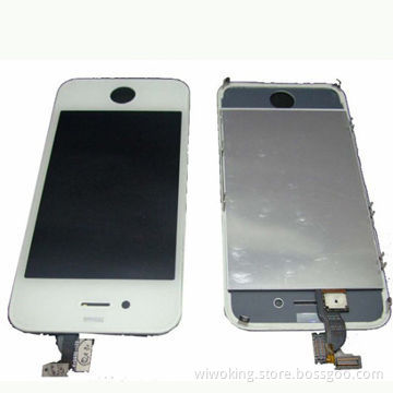 Mobile Phone LCD Screens for iPhone with Digitizer Assembly, 640 x 960 Pixels Resolution